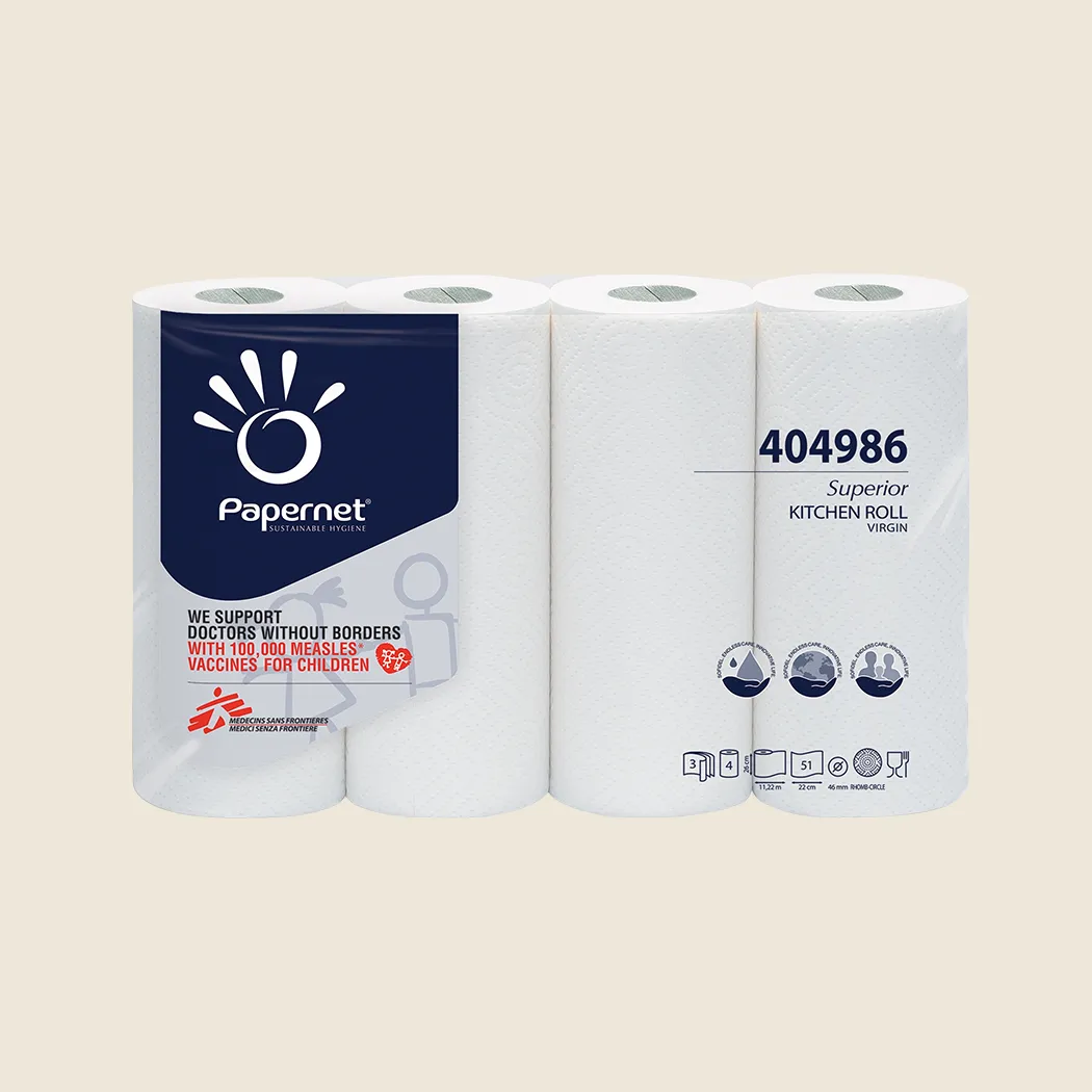 [B0503.0301] Superior Keukenrol 3lg 51V - pak (4 rollen)